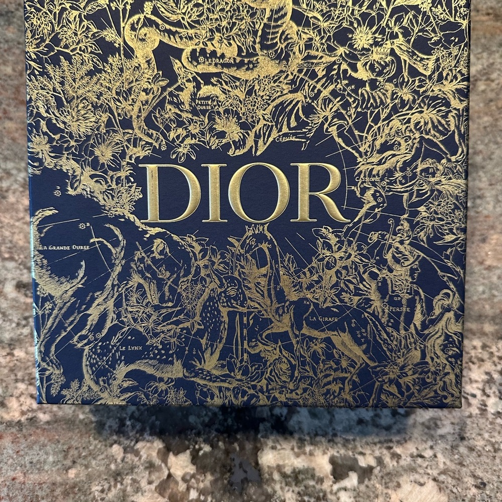 DIOR GIFT BOX AND TISSUE PAPER